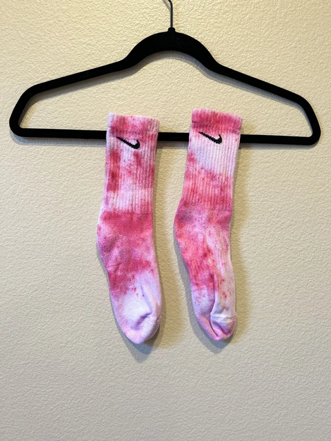 Nike Tie Dye everyday cushioned crew socks Easter Basket All Sizes Custom Color