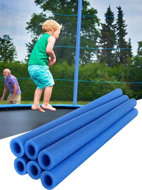 6pcs Trampoline Pole Sleeve Foam Replacement Enclosure Cover For Trampoline Pole