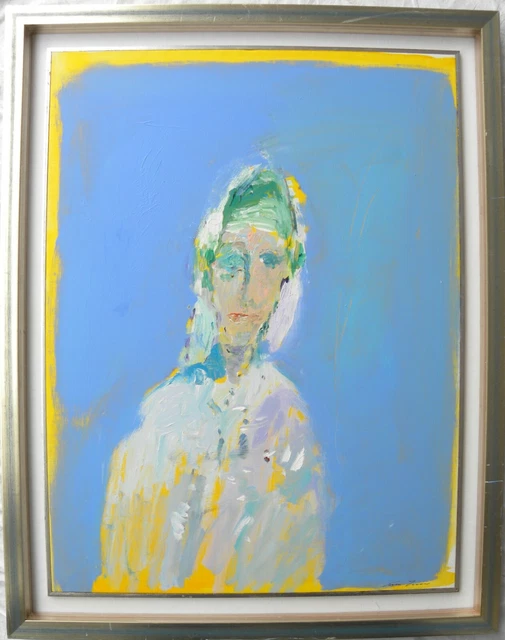 Ernesto TRECCANI (Milano 1920-2009) AUTORITRATTO OLIO su TELA cm 80x60 anno 1993 Ernesto TRECCANI (Milano 1920-2009) AUTORITRATTO OLIO su TELA cm 80x60 anno 1993