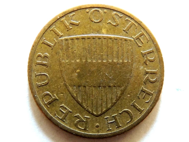 1963 Austrian Fifty (50) Groschen Coin