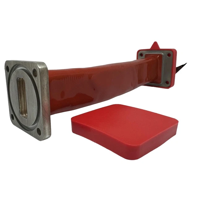 Waveguide Semi Flexible Transistion WR90 WR-90 Quasar L:19cm