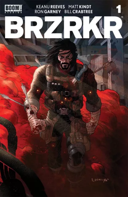 Brzrkr 1 Nm Cover A Rafael Grampa First Print Keanu Reeves - Boom Studios