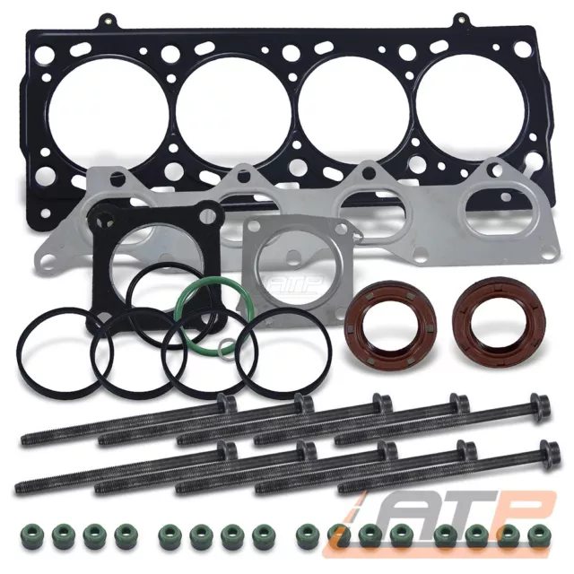 Zylinderkopf Dichtungssatz + Schrauben Für Vw Polo 6N 6N2 6R 9N 6K 1.4