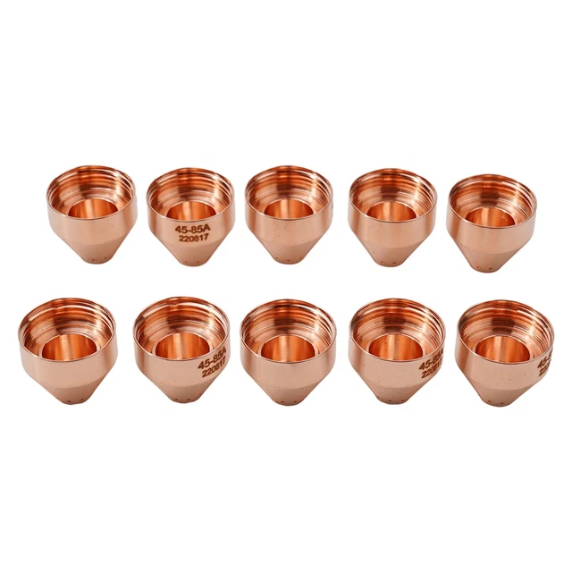 Lot De 10 Boucliers De Coupe Plasma 220817 - Compatibles Machines PMX 45XP, 65, 85, 105 | Pièces Consommables Mécanisées