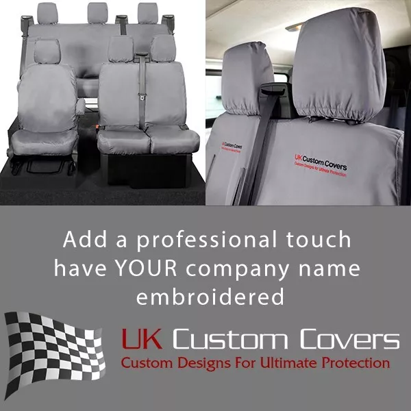FORD TRANSIT CUSTOM (2022 Onwards) Front & Rear Seat Covers 436 131 Gem