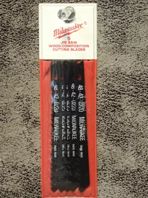 (10-pk) 48-42-0220 Milwaukee 3-1/8" 8T  Jig Saw Blades Hi Carbon Steel (BN121)