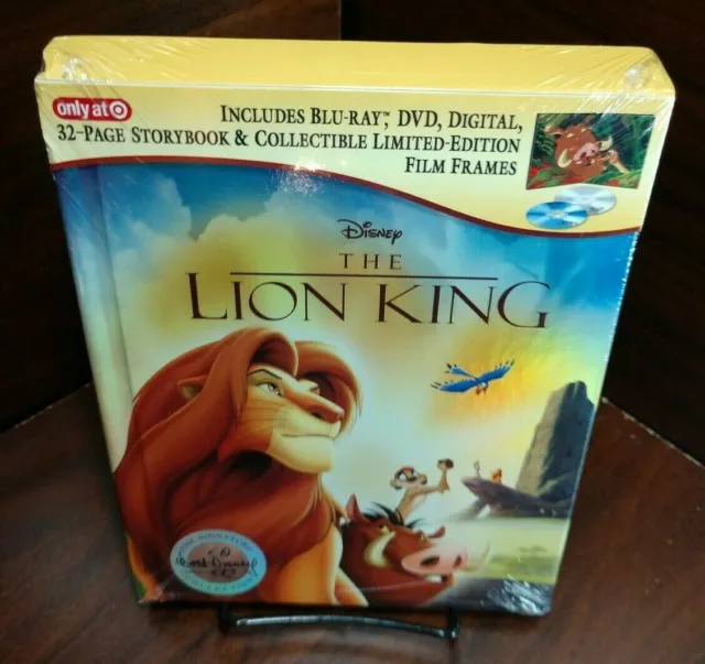 Lion King Digibook (Blu-ray+DVD - NO Digital) Target Exclusive - Free Shipping~