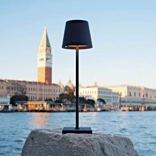 Lampada Da Tavolo Touch Led Ricaricabile Bar Hotel Ristorante Usb - 3 Colori