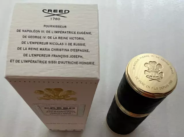 Creed Refillable Black Gold Leather Atomizer 1.7 fl oz 50 ml  Empty Aventus Men 2