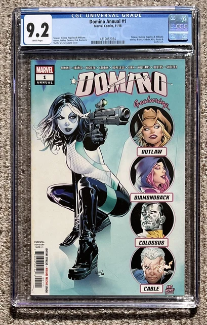 Domino Annual #1 - Marvel Comics 11/2018 - CGC 9.2 NM-