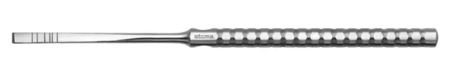 STOMA Osteotom Memmingen 13313.04 Cincel 4mm Recto Construyendo como Nuevo