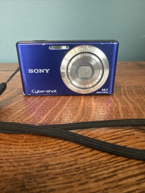 Sony Cyber-shot DSC-W530 14.1MP Digital Camera - Blue for sale