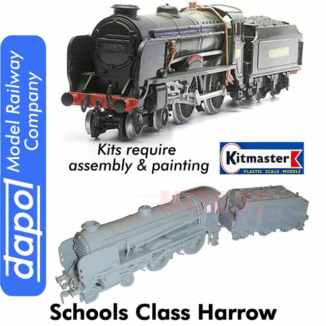 SCHOOLS CLASS HARROW Model Railway KitMaster Static loco Kit Dapol OO Gauge C035