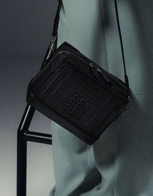 Men’s Black Bally Bag