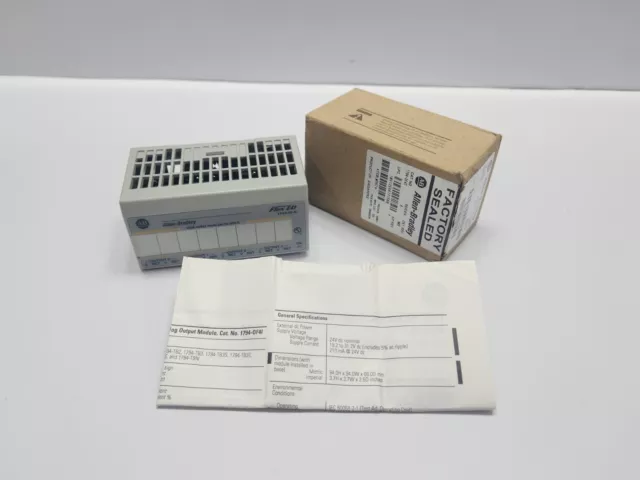 ALLEN-BRADLEY 1794-OF4I Flexible 4 Punto Analógico Salida Módulo 96406471 Ser. A