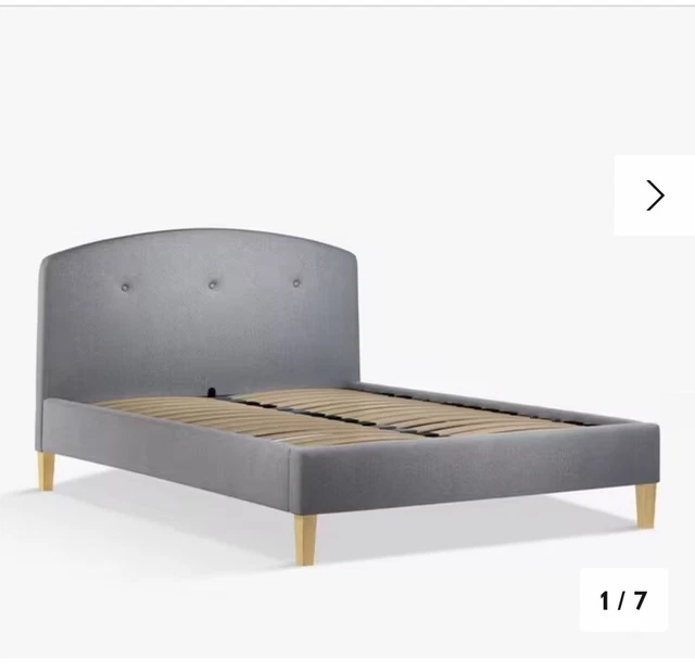 JOHN LEWIS GRACE Upholstered king size bed used £40.72 PicClick UK