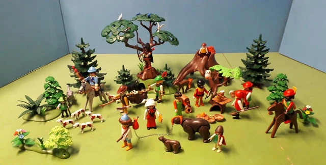 Lot De Végétation Playmobil D’occasion – Accessoires – Réf 4 (lot Indissociable)