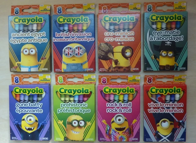  2 PACK CRAYOLA Jumbo Crayons Nontoxic 8 Count FAST FREE 