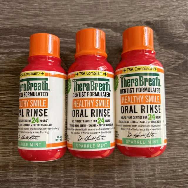 Therabreath 3 oz viaje talla X 3