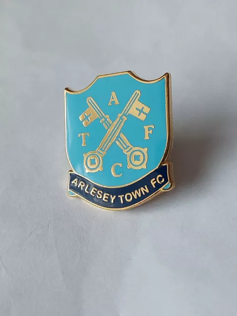 Arlesey Town Fc Pin Badge Stud Fitting