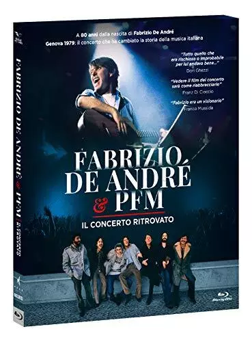 Fabrizio De Andre & Pfm - Il Concerto Ritrovato (Blu-ray) Documentario-Concerto