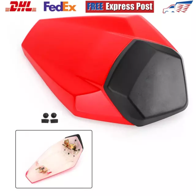 Motorcycle Rear Seat Fairing Cover Cowl Fit for Kawasaki ZX6R 2019-2023 Red,