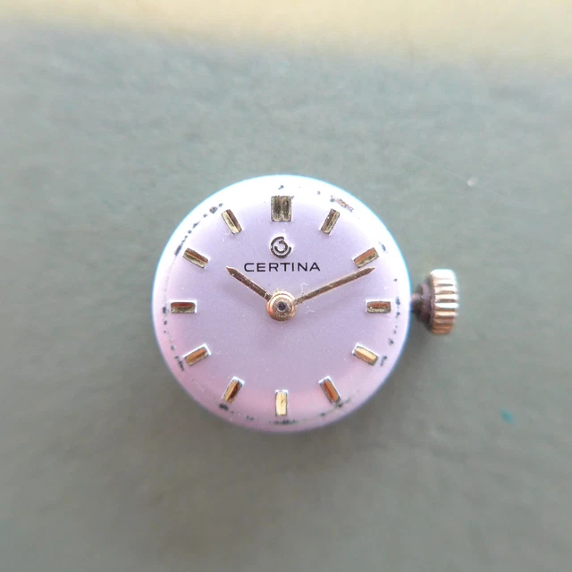 Mouvement Mécanique Vintage Certina 13-22 - Pour Pièces Ou Réparation