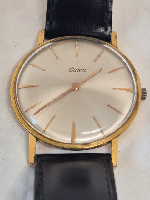 Montre Roamer Vintage Suisse – Mécanique Manuelle 17 Rubis – Années 60, Rénovée – Cadran Argenté