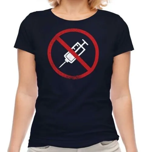 Trypanophobia (Fear De Agujas) Mujer Camiseta Top Regalo Phobia Asustado