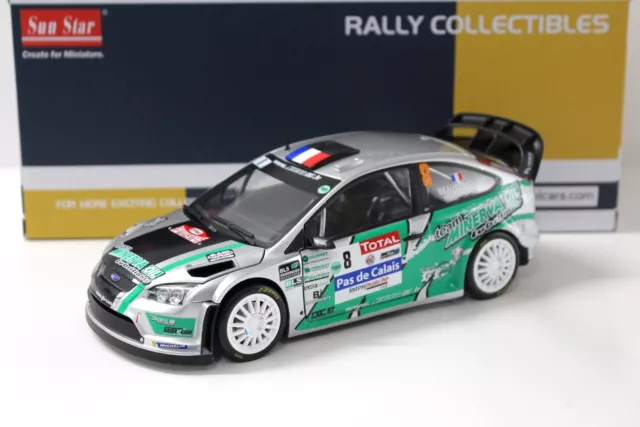 1:18 SunStar Ford Focus RS WRC08 Rallye du Touquet 2012 Hugonnot #8