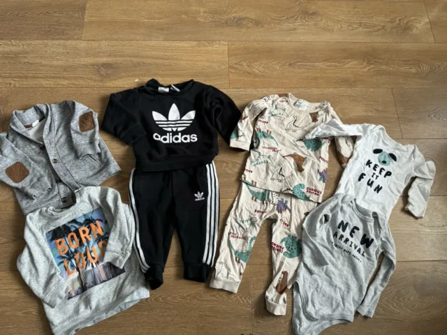 Baby Jungenkleidung Konvolut Größe 9-12 Monate/Kinder Babykleidung Outfit Sets