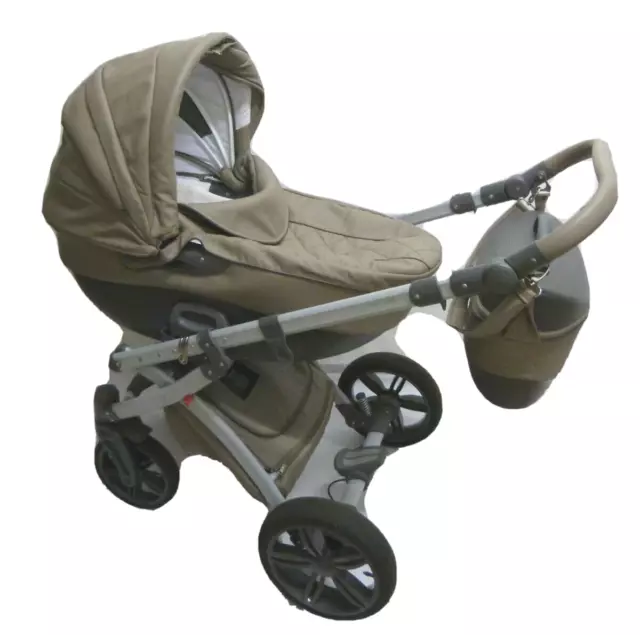 Knorr-Baby 2580-5 Kombikinderwagen Alive Pure Kinderwagen Sportwagen Jogger OK5