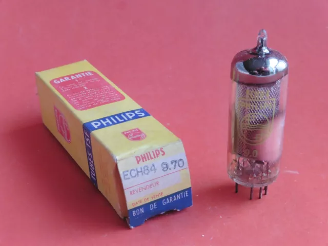 1 tube electronique PHILIPS  ECH84 / vintage valve tube amplifier / NOS (3)