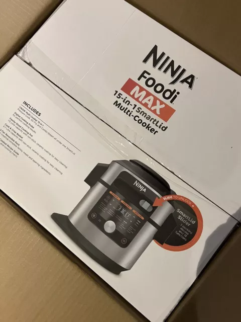 Ninja Foodi MAX 15-in-1 SmartLid Multi-Cooker 7.5L OL750UK (RRP - £319.99)