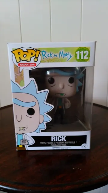 Funko Pop Animation Rick and Morty pop vinyl figure Rick 112 BNIB