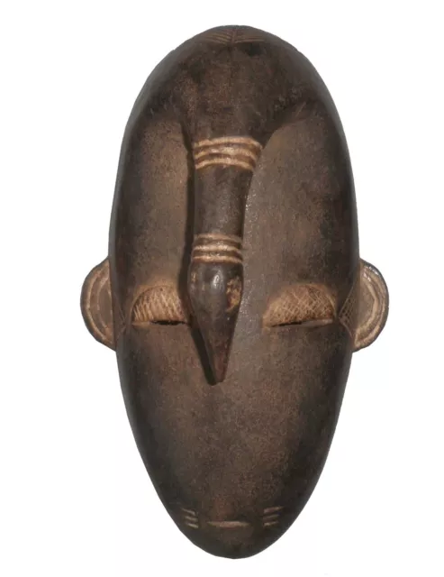 Masque Africain Baoule Baule Ligbi De Cote D'ivoire Art Afrique