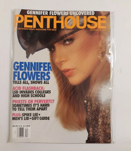 VINTAGE PENTHOUSE MAGAZINE December 1972 Lynn Carey Center With 1973