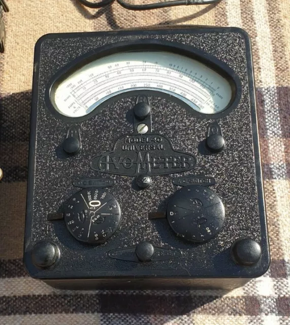 Avo Meter Model 40 In Case