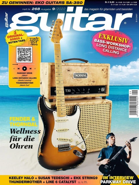 Guitar 09 2022 Avec Gitarre Playalongs FENDER Et Thorndal Im Test