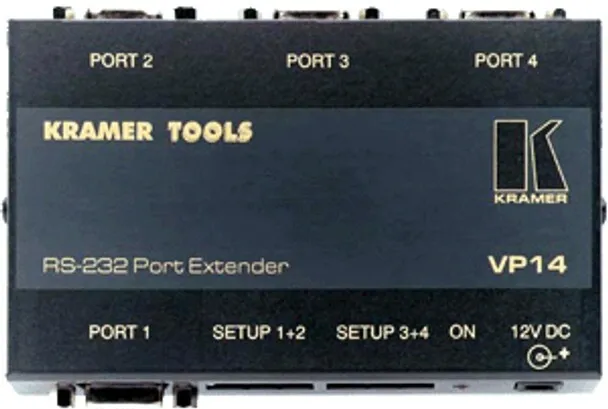 Kramer Electronics VP-14 4 Port RS-232 port Extender