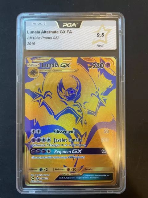 Mavin  Carte POKEMON - Lunala GX PV 230 SM103 promo - FR