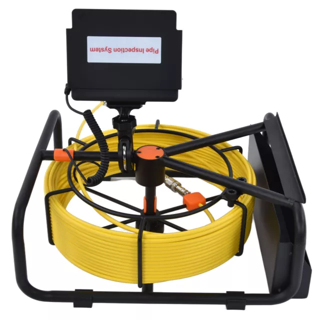 20M/30M Sewer Waterproof Camera 4.3 Inches Drain Pipe Pipeline Inspection System