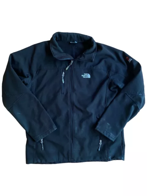 The North Face Black Flight Series Men's Soft Shell Fleece Lined Jacket Size 2XL
