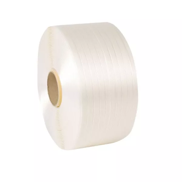 1 Rolle Textil Gewebt HD Umreifungsband Breite 19 Mm Länge Je 400 M Reißfestigkeit 975 KG Kern 76 Mm