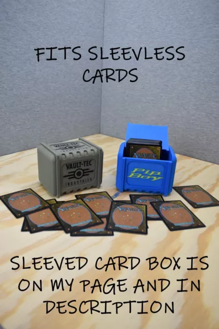 Magic the Gathering Fallout Container Deck Box - Fallout Themed Card Box