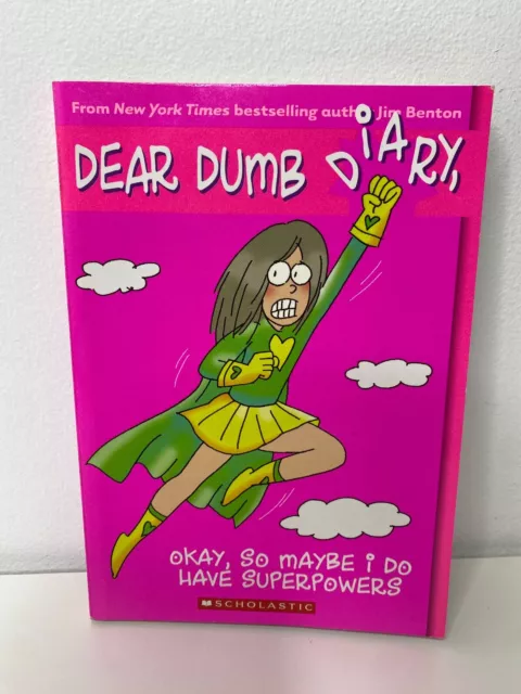DEAR DUMB DIARY Book #11 - Okay So Maybe I Do Have Superpowers - Kids Paperback