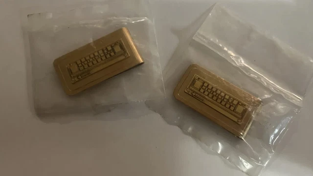 Sperry Money Clip Lot Of 2