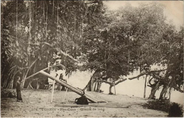 CPA AK VIETNAM TONKIN Phu-Doan - Long Saws (61420)