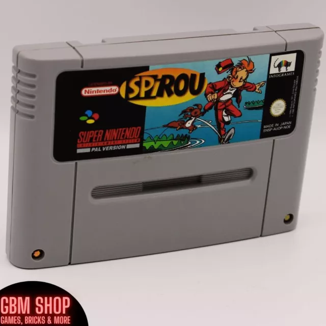 SNES Spiel | Spirou | Super Nintendo | PAL