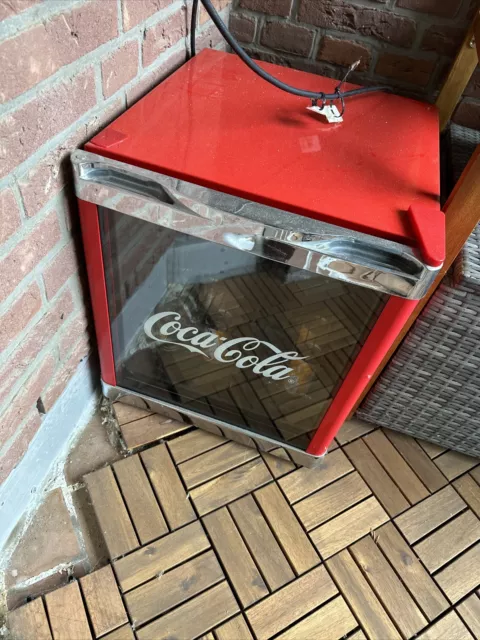 Partykühlschrank HUSKY COOL CUBE Mini Kühlschrank Coca Cola / 48L /